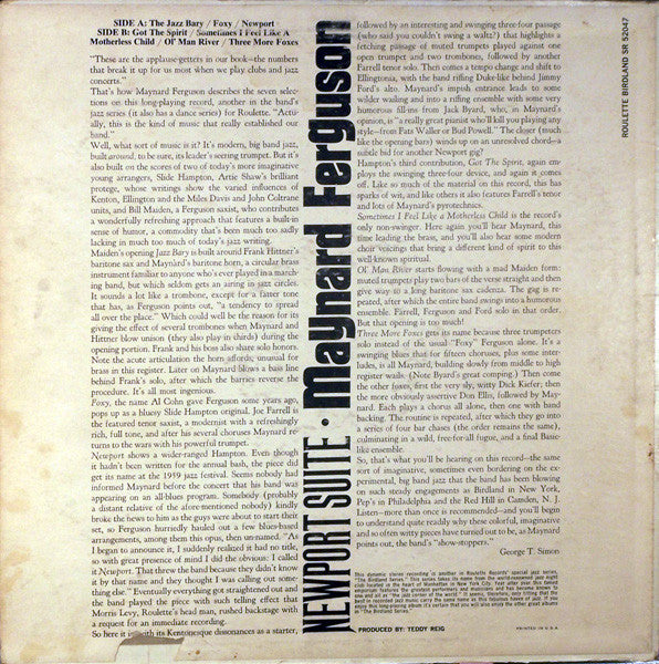 Maynard Ferguson : Newport Suite (LP, Album)