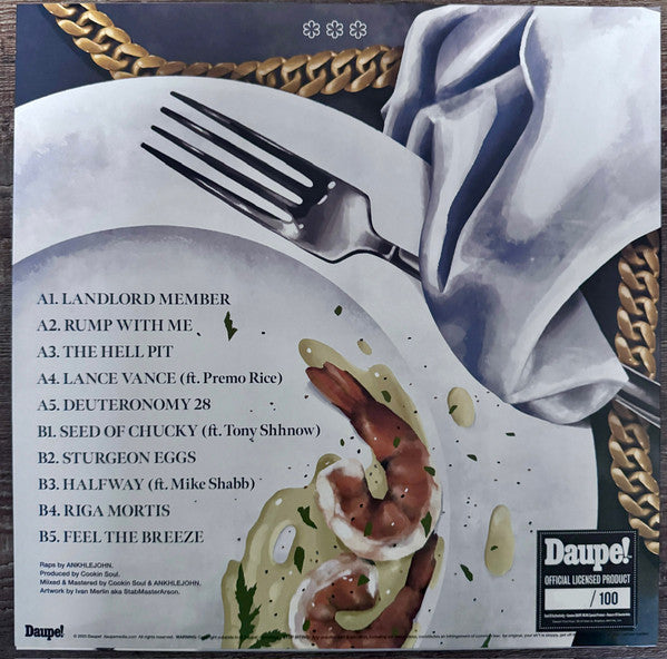 ANKHLEJOHN, Cookin' Soul : The Michelin Man (LP, Album, Ltd, Num, Bla)