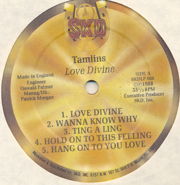 Tamlins* : Love Divine (LP)