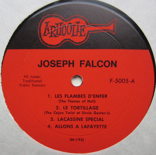 Joseph Falcon And His Silver Bell String Band : Louisiana Cajun Music (LP)