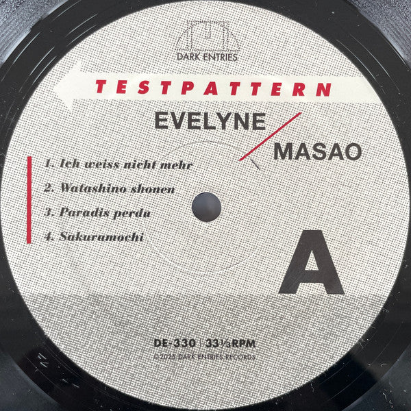 Evelyne* /  Masao* : Testpattern (2xLP, Album)