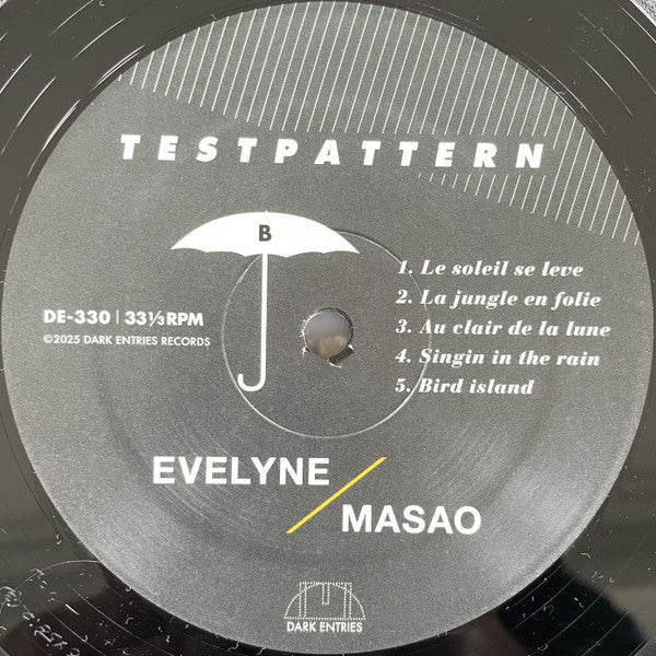 Evelyne* /  Masao* : Testpattern (2xLP, Album)