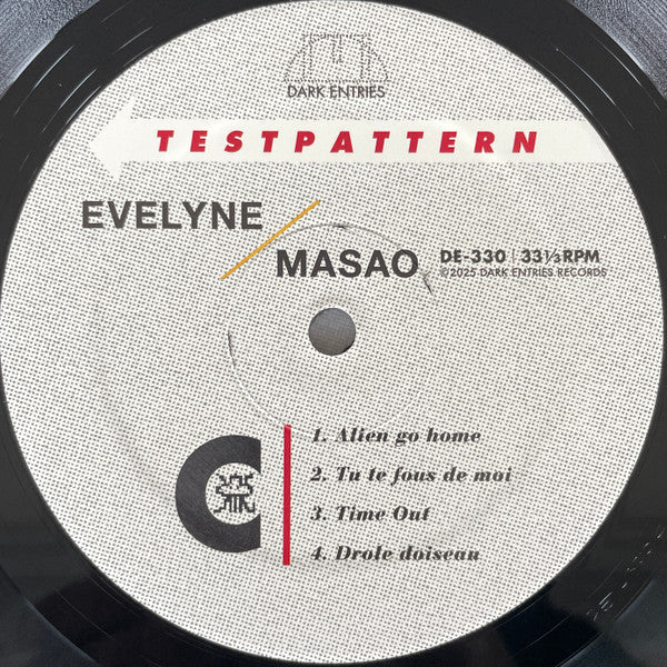 Evelyne* /  Masao* : Testpattern (2xLP, Album)