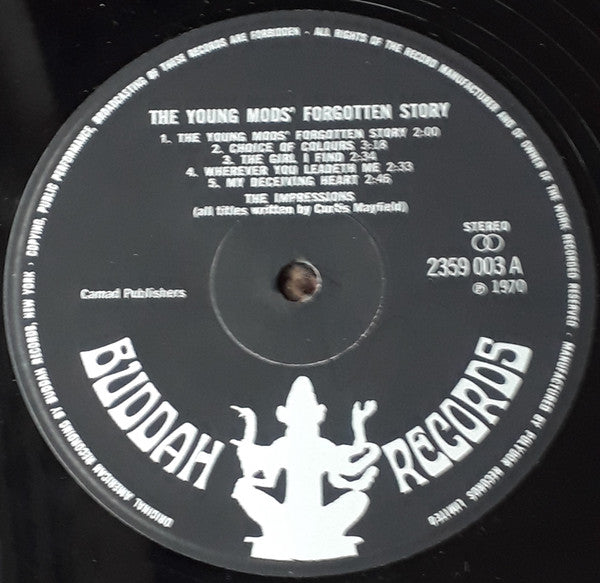 The Impressions : The Young Mods' Forgotten Story (LP, Album)