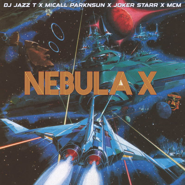 Jazz T, Micall Parknsun, Joker Starr, M.C.M. : Nebula X (7", Single, Ltd)