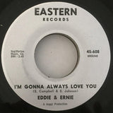 Eddie & Ernie : Outcast (7", Single)
