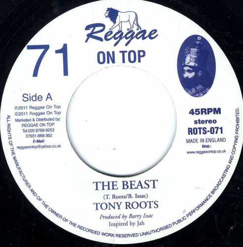 Tony Roots : The Beast (7")