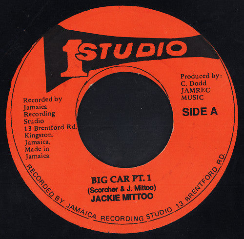 Jackie Mittoo : Big Car (7", RP)