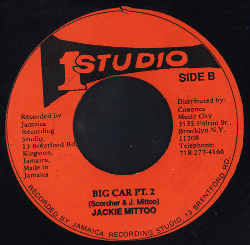 Jackie Mittoo : Big Car (7", RP)