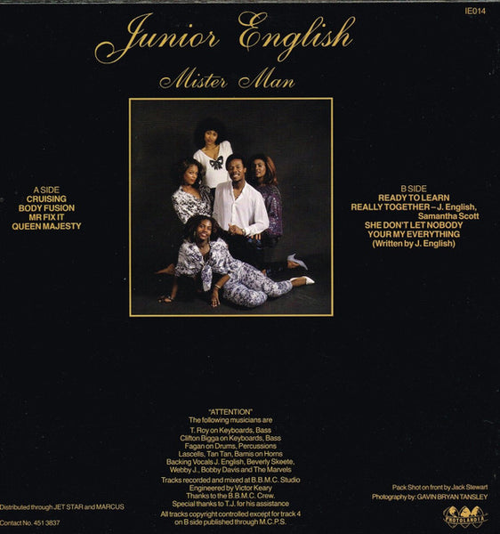 Junior English : Mister Man (LP, Album)