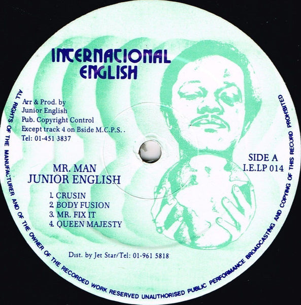 Junior English : Mister Man (LP, Album)