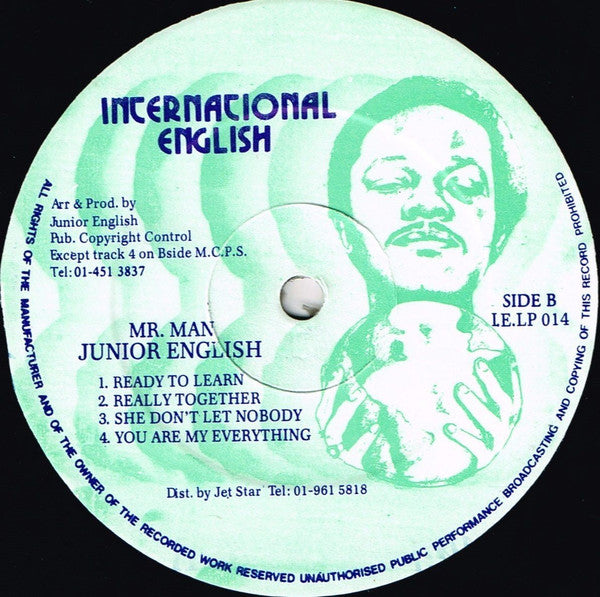 Junior English : Mister Man (LP, Album)