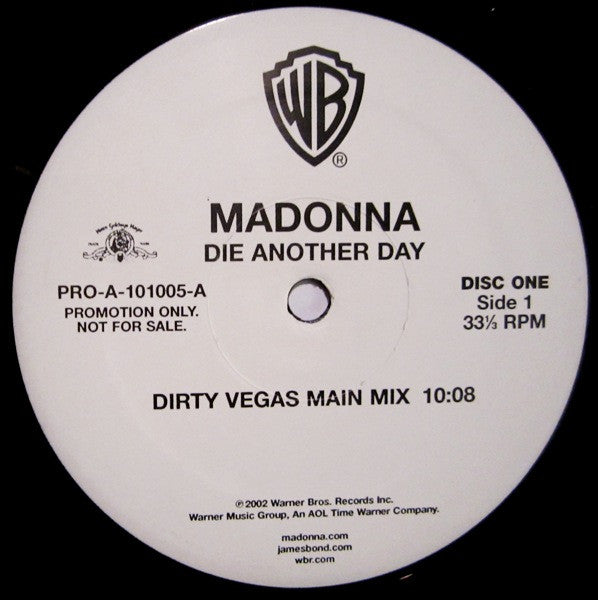 Madonna : Die Another Day (2x12", Promo)