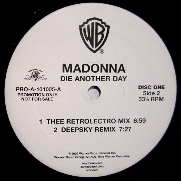 Madonna : Die Another Day (2x12", Promo)