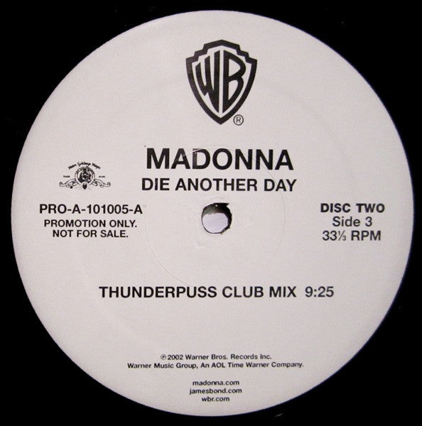 Madonna : Die Another Day (2x12", Promo)