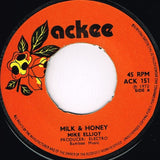 Mike Elliot* : Milk & Honey (7", Single)