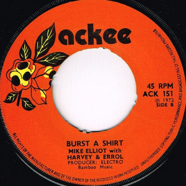 Mike Elliot* : Milk & Honey (7", Single)