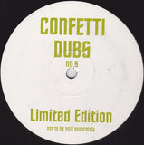 Chris Mack : Confetti Dubs No.5 - Chris Mac Re-mixes (12", Ltd)