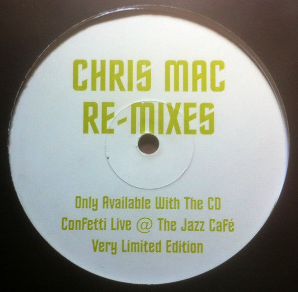 Chris Mack : Confetti Dubs No.5 - Chris Mac Re-mixes (12", Ltd)