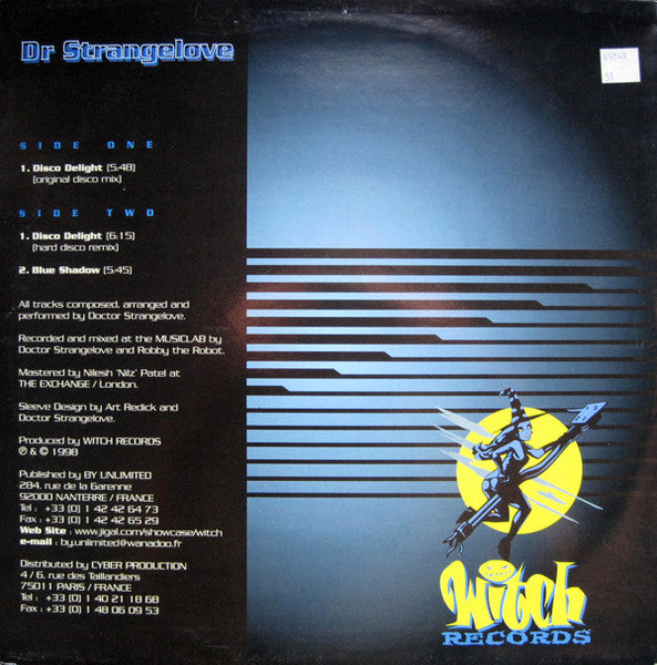 Dr Strangelove : Disco Delight (12")