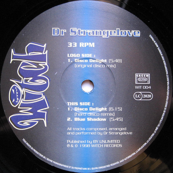 Dr Strangelove : Disco Delight (12")
