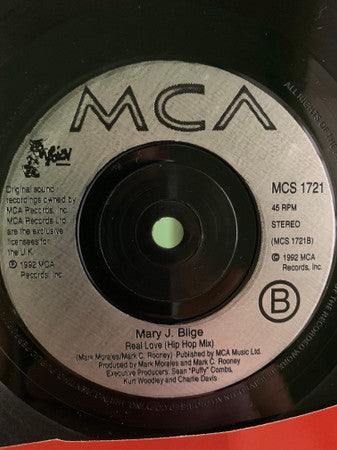 Mary J. Blige : Real Love (7")