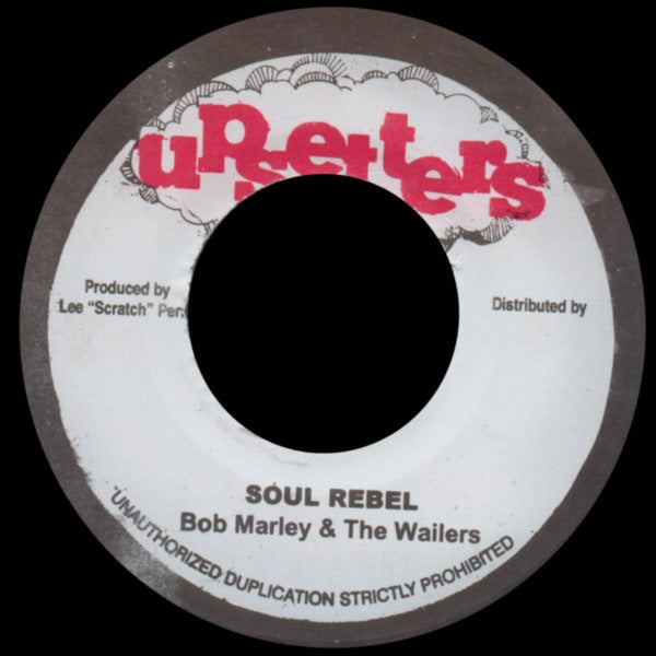 Bob Marley & The Wailers : Soul Rebel (7", RE)