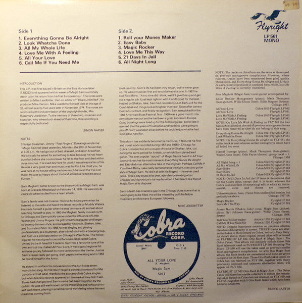 Magic Sam & Shakey Jake : Magic Rocker (LP, Comp, Mono, RE, RM)