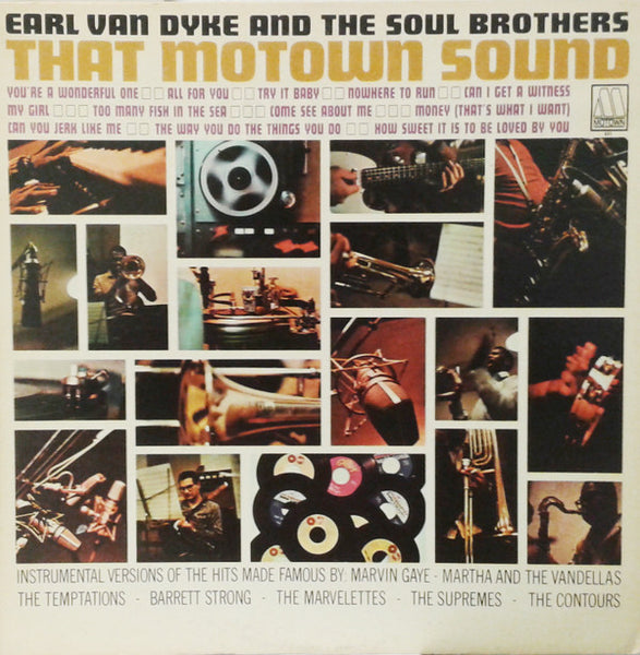 Earl Van Dyke & The Soul Brothers (17) : That Motown Sound (LP, Album, Mono)