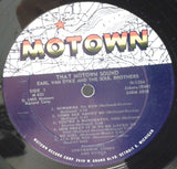 Earl Van Dyke & The Soul Brothers (17) : That Motown Sound (LP, Album, Mono)