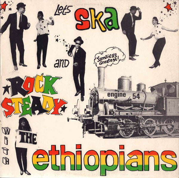 The Ethiopians : Let's Ska And Rock Steady (LP, Album, RM)