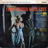 John Barry : From Russia With Love  (7", EP, Mono, RE)