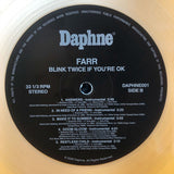 FARR (3) : Blink Twice If You're OK (12", EP, Ltd, Num, Gol)