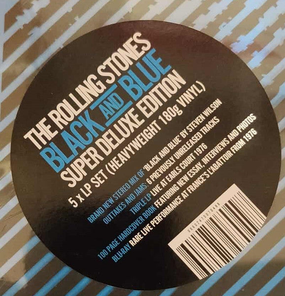 The Rolling Stones : Black And Blue (LP, Album, RE + LP + 3xLP + Blu-ray, Blu-ray-A, Mu)