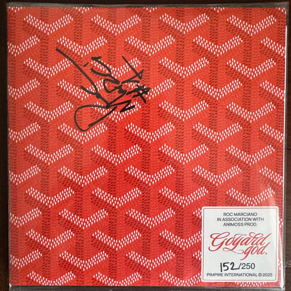 Roc Marciano, ANIMOSS : Goyard God / Instrumental (Orange Version) (7", Ltd)
