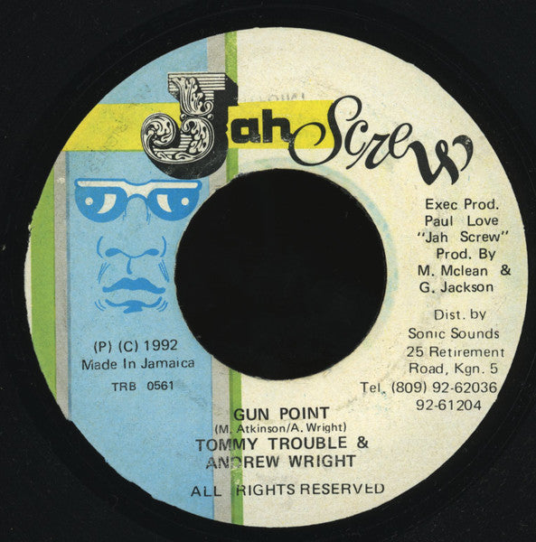 Tommy Trouble & Andrew Wright (5) : Gun Point (7")