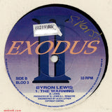Byron Lewis : Fire / The Warning (12")