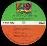 Aretha Franklin : This Girl's In Love With You (LP, Album, PR )