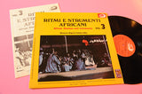 Unknown Artist : Ritmi E Strumenti Africani = African Rhythms And Instruments Vol. 3 (LP)