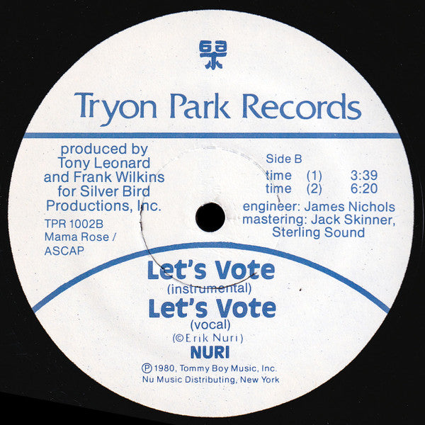 Nuri* : Let's Vote (12")
