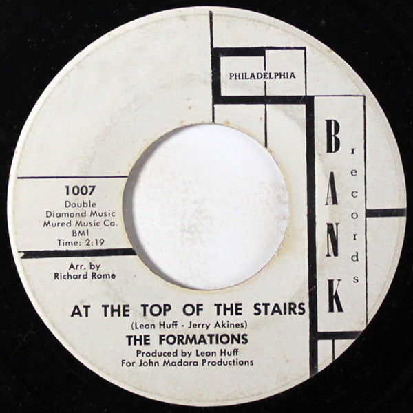 The Formations : At The Top Of The Stairs (7", Single)