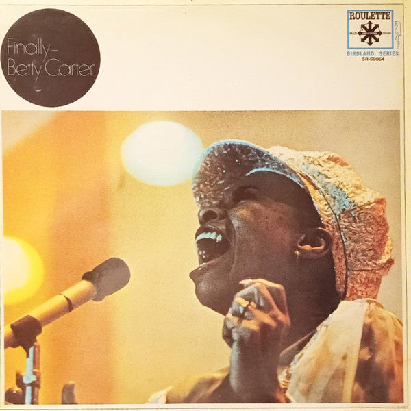 Betty Carter : Finally (LP, RE)