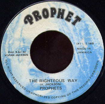 The Prophets : The Righteous Way (7", RP)