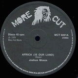 Joshua Moses (2) : Africa Is Our Land / Home (12")