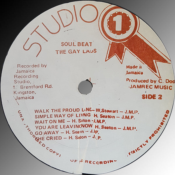 The Gaylads : Soul Beat (LP, Album, RP)