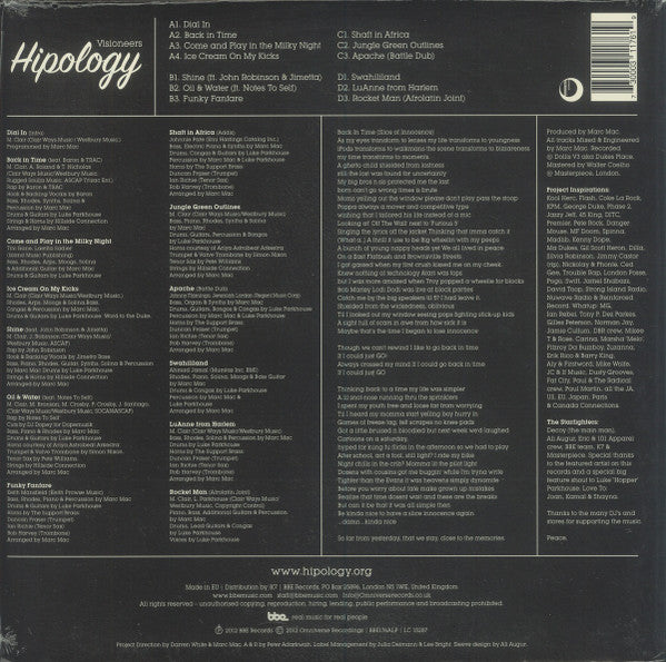 Visioneers : Hipology (2xLP, Album)