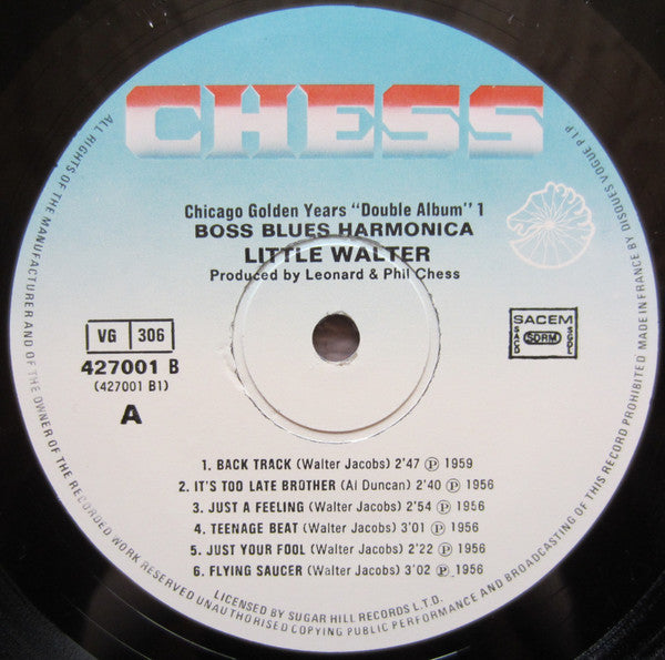 Little Walter : Boss Blues Harmonica (2xLP, Comp, RE, Gat)