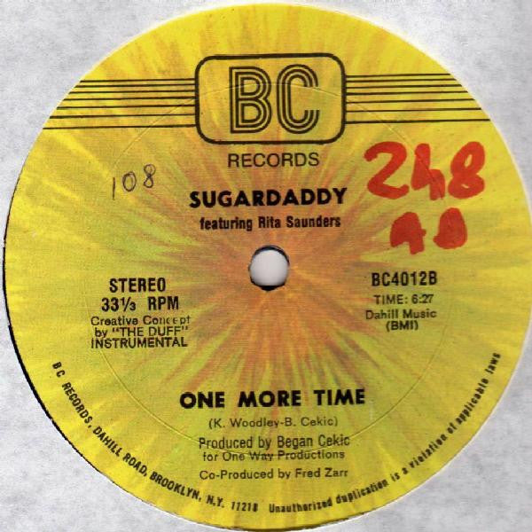 Sugardaddy* Featuring Rita Saunders : One More Time (12")