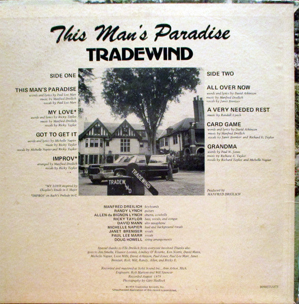 Tradewind (2) : This Man's Paradise (LP, Album)