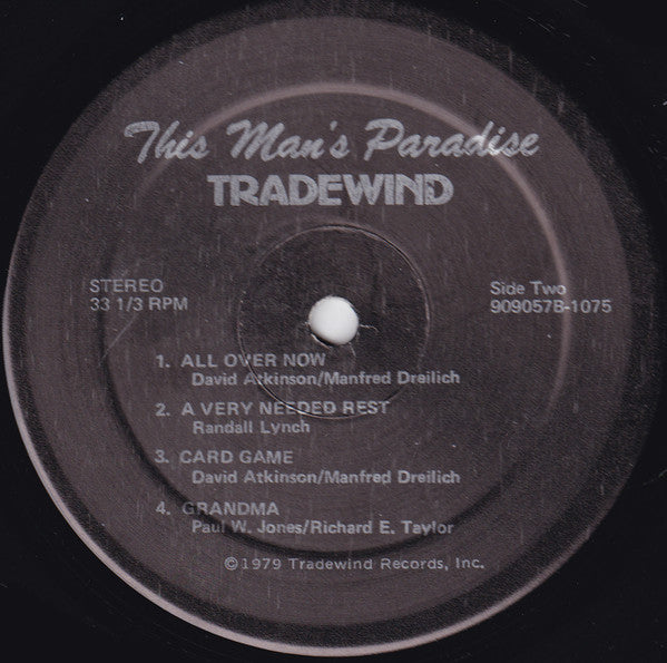 Tradewind (2) : This Man's Paradise (LP, Album)